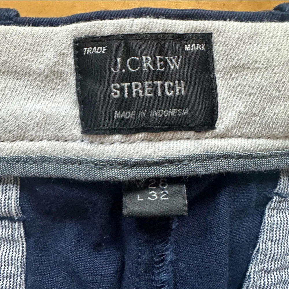 💜 J. Crew Navy Stretch 484 Slim Fit Chino Pant (W28 L32)